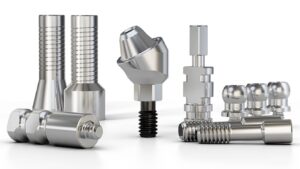 Aditamentos protésicos para coronas atornilladas